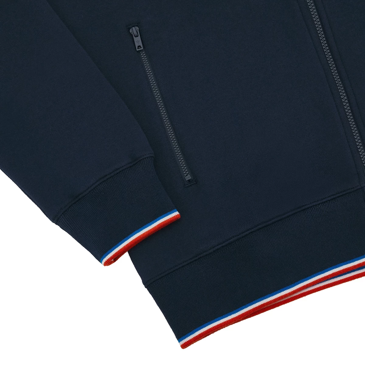 MACRON Rugby World Cup 2023 Mens Full Zip Hoodie - Navy 6 MACRON Rugby World Cup 2023 Mens Full Zip Hoodie - Navy - Image 4