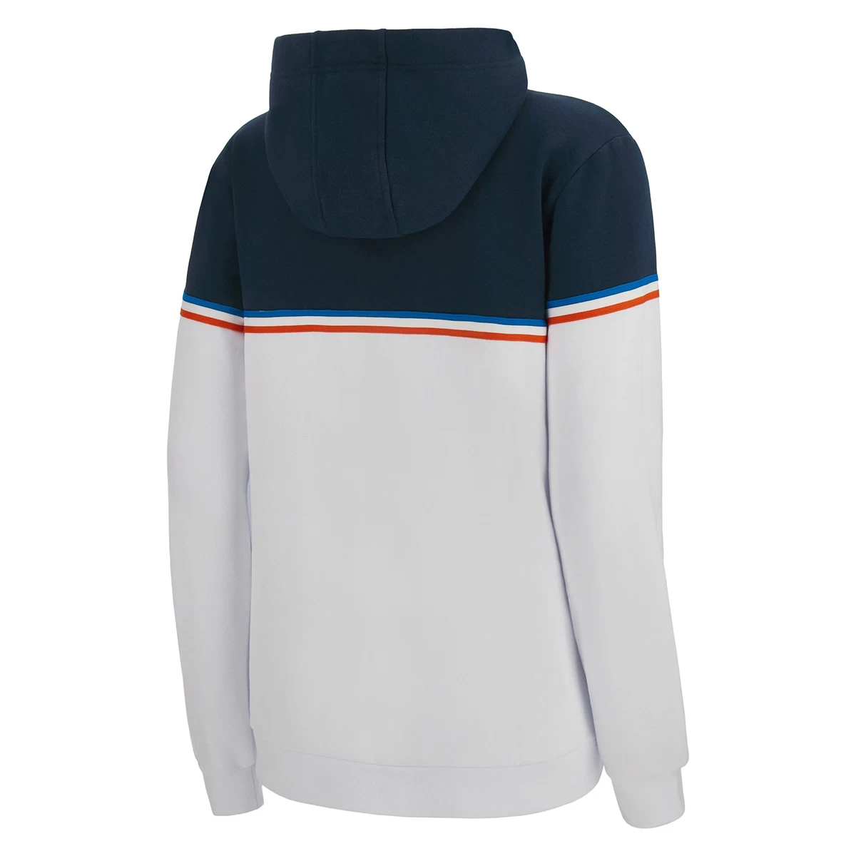 MACRON Rugby World Cup 2023 Womens Full Zip Hoodie - Navy And White 4 MACRON Rugby World Cup 2023 Womens Full Zip Hoodie - Navy And White - Image 2