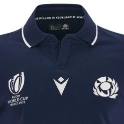 MACRON Scotland Mens Rugby World Cup 2023 Classic Home Shirt - Long -Rugby Apparel 58568743 03