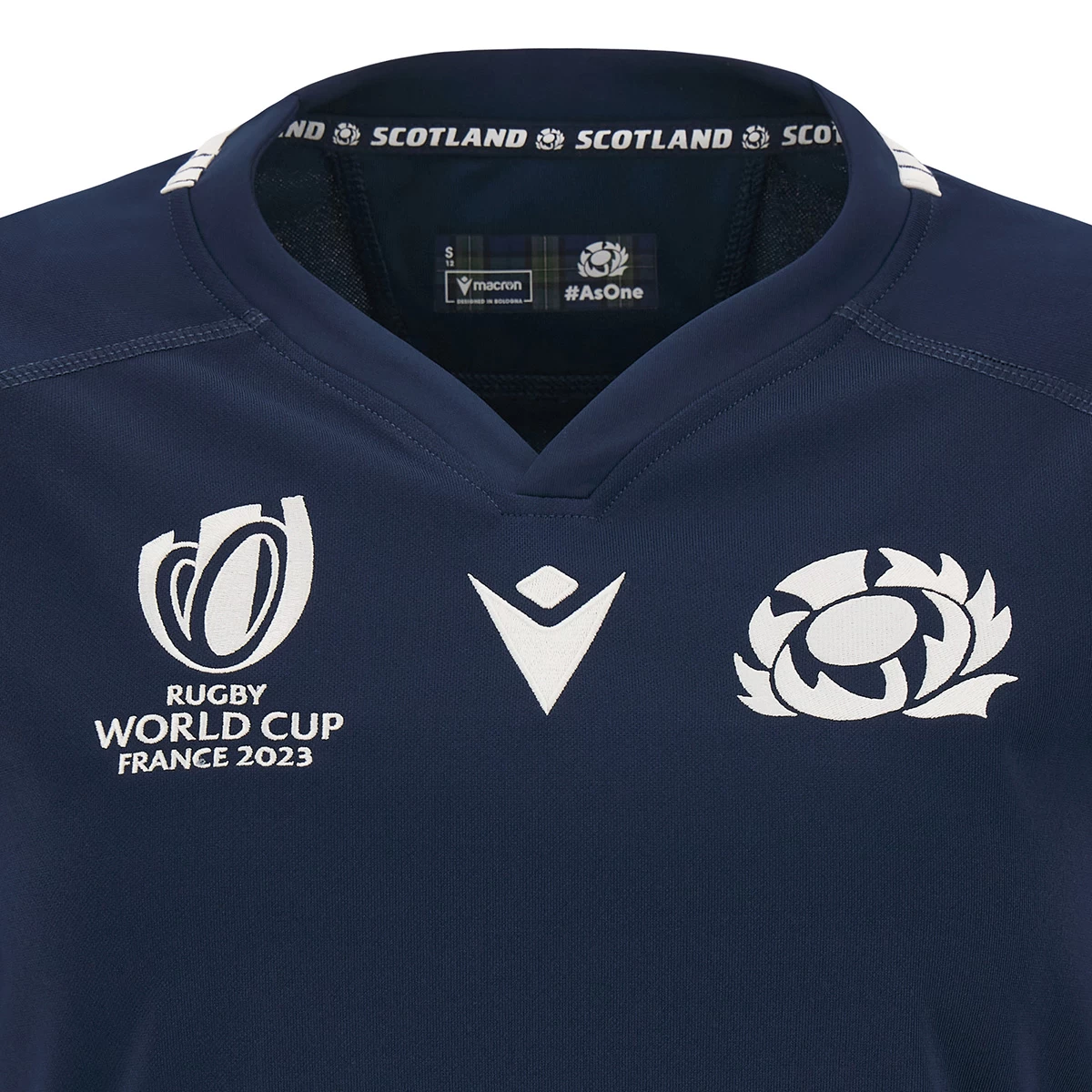 MACRON Scotland Womens Rugby World Cup 2023 Home Rugby Shirt 5 MACRON Scotland Womens Rugby World Cup 2023 Home Rugby Shirt - Image 3