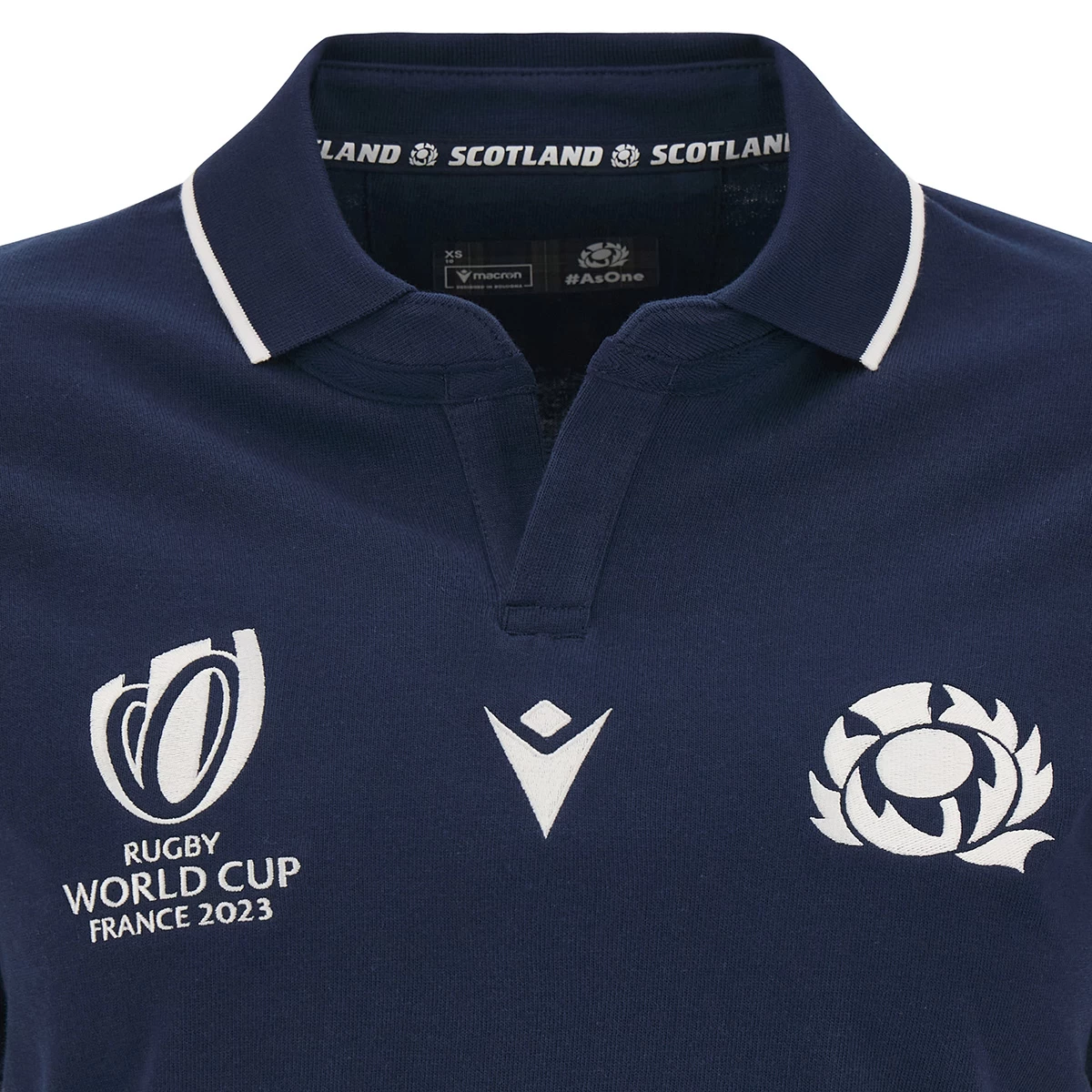 MACRON Scotland Womens Rugby World Cup 2023 Classic Home Rugby Shirt 5 MACRON Scotland Womens Rugby World Cup 2023 Classic Home Rugby Shirt - Image 3