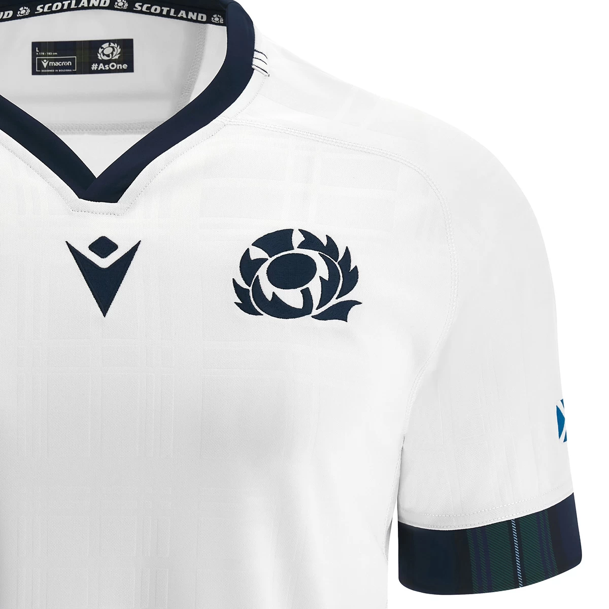 MACRON Scotland Mens Rugby World Cup 2023 Alternate Rugby Shirt 5 MACRON Scotland Mens Rugby World Cup 2023 Alternate Rugby Shirt - Image 3