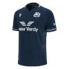 MACRON Scotland Mens Home Rugby Shirt - Short Sleeve 2024