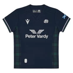 MACRON Scotland Toddlers Home Rugby Shirt - Short Sleeve 2024
