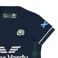 MACRON Scotland Babies Home Rugby Shirt - Short Sleeve 2024 -Rugby Apparel 58568865 03