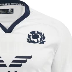 MACRON Scotland Kids Alternate Rugby Shirt - Short Sleeve 2024 -Rugby Apparel 58568867 03