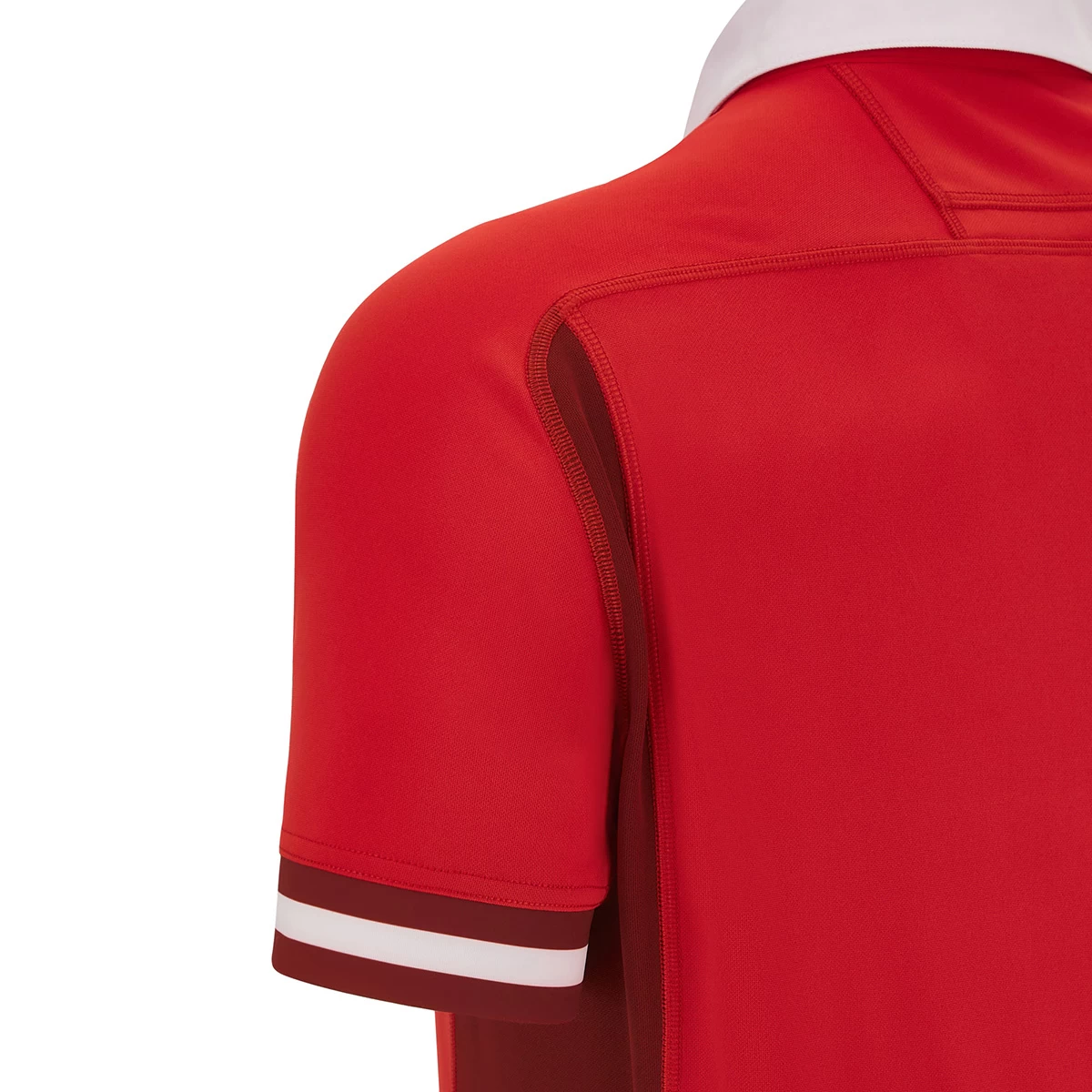 MACRON Wales Mens Rugby World Cup 2023 Home Rugby Shirt - Short Sleeve 7 MACRON Wales Mens Rugby World Cup 2023 Home Rugby Shirt - Short Sleeve - Image 5