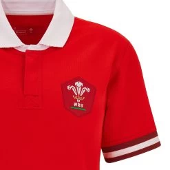 MACRON Wales Womens Rugby World Cup 2023 Classic Home Rugby Shirt -Rugby Apparel 58569053 03