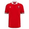 MACRON Wales Mens Classic Home Rugby Shirt - Short Sleeve 2024 -Rugby Apparel 58569144