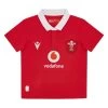 MACRON Wales Toddlers Home Rugby Shirt - Short Sleeve 2024 -Rugby Apparel 58569148