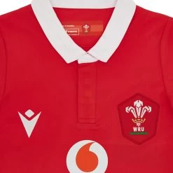 MACRON Wales Babies Home Rugby Shirt - Short Sleeve 2024 10 MACRON Wales Babies Home Rugby Shirt - Short Sleeve 2024 -Rugby Apparel 58569149 03