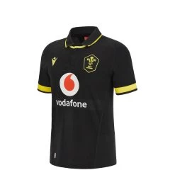 MACRON Wales Kids Alternate Rugby Shirt - Short Sleeve 2024