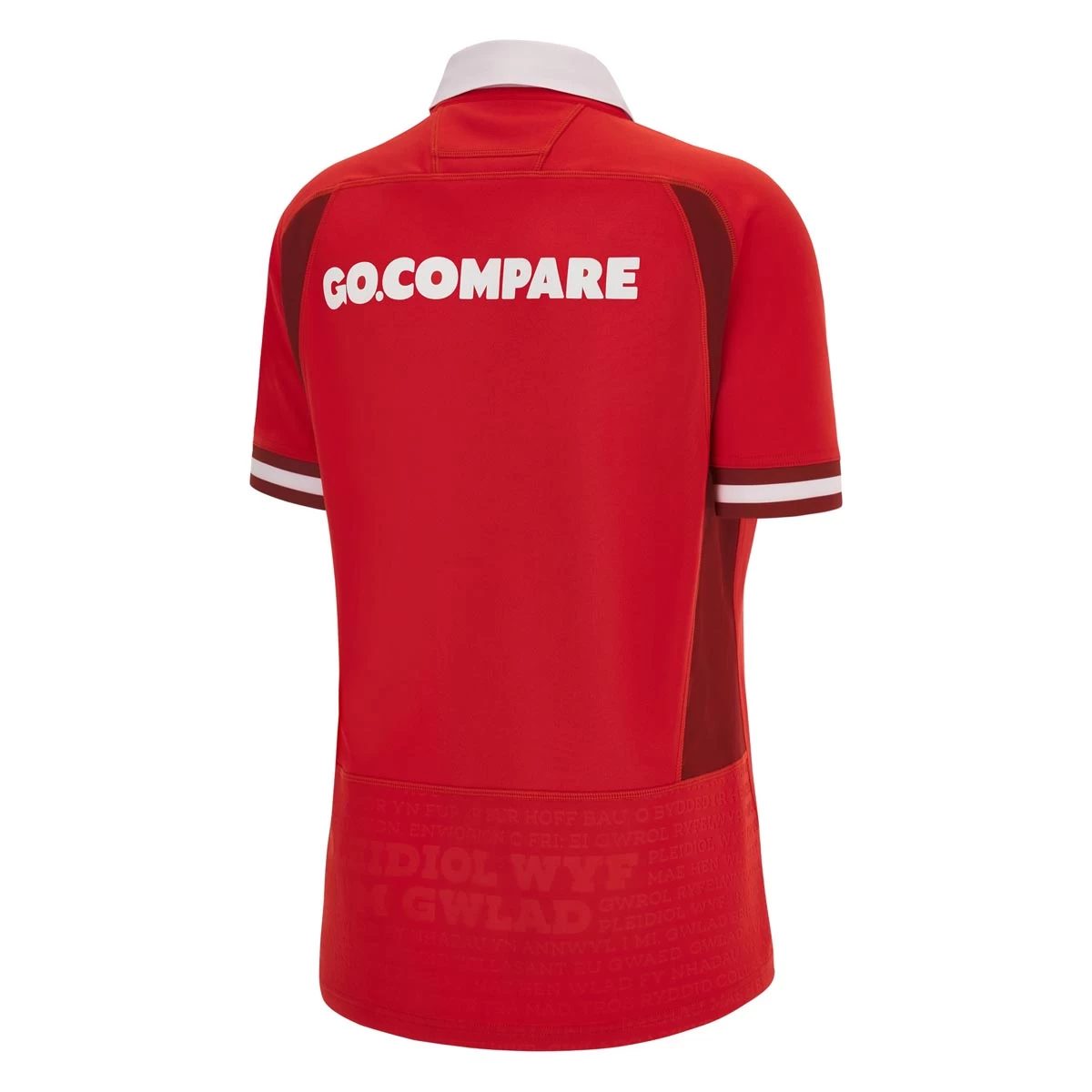 MACRON Wales Womens Home Rugby Shirt - Short Sleeve 2024 4 MACRON Wales Womens Home Rugby Shirt - Short Sleeve 2024 - Image 2