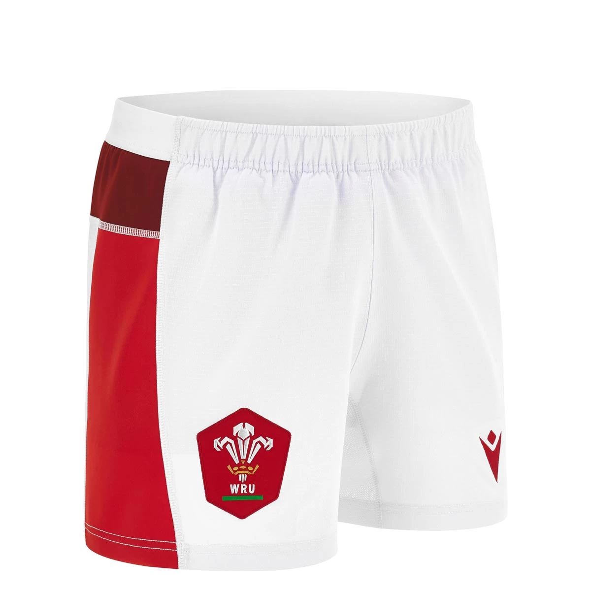 MACRON Wales Kids Home Rugby Shorts - 2024 3 MACRON Wales Kids Home Rugby Shorts - 2024