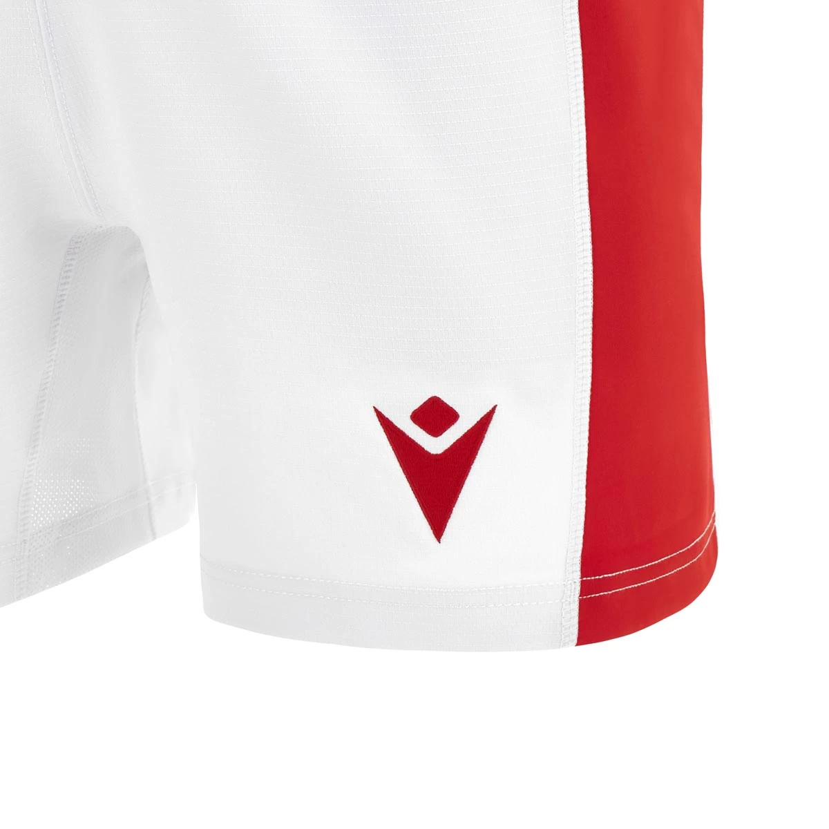 MACRON Wales Kids Home Rugby Shorts - 2024 6 MACRON Wales Kids Home Rugby Shorts - 2024 - Image 4
