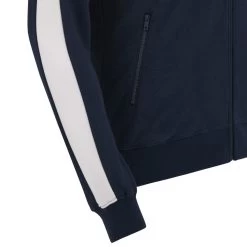 MACRON Italy Kids Travel Full Zip Hoodie - Navy 2024 -Rugby Apparel 58571551 detail2