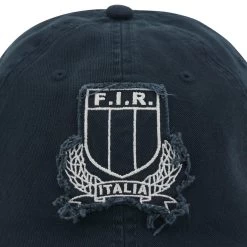 MACRON Italy Adults Cap - Navy 2024 -Rugby Apparel 58571564 02