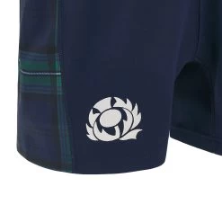 MACRON Scotland Kids Home Rugby Shorts - 2024 -Rugby Apparel 58574985 03
