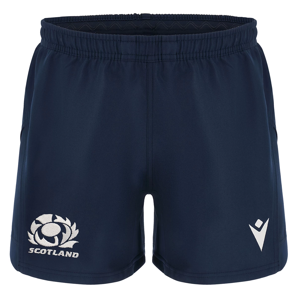 MACRON Scotland Mens Training Rugby Shorts - Navy 2024 3 MACRON Scotland Mens Training Rugby Shorts - Navy 2024