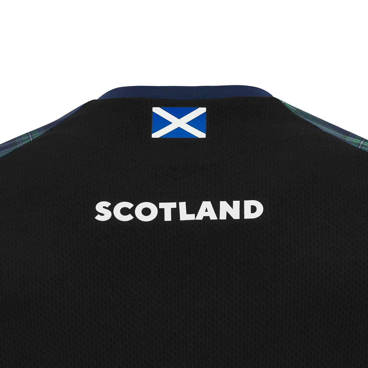MACRON Scotland Mens Training Gym T-Shirt - Black 2024 7 MACRON Scotland Mens Training Gym T-Shirt - Black 2024 - Image 5
