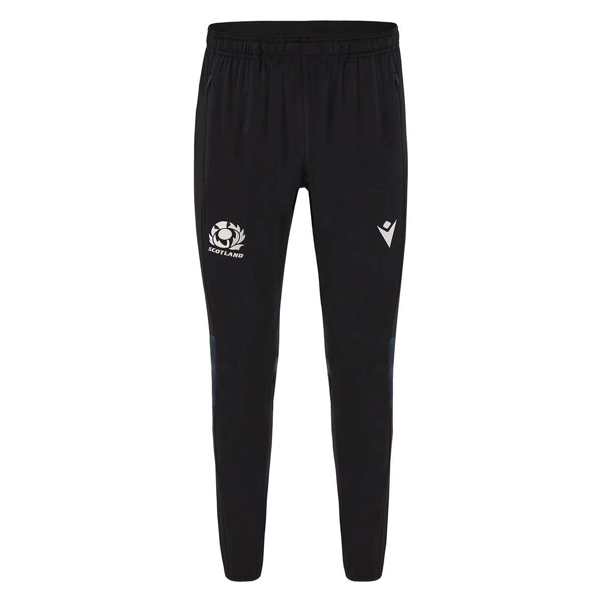 MACRON Scotland Mens Training Fitted Track Pants - Black 2024 3 MACRON Scotland Mens Training Fitted Track Pants - Black 2024