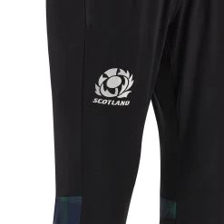 MACRON Scotland Kids Training Fitted Track Pants - Black 2024 9 MACRON Scotland Kids Training Fitted Track Pants - Black 2024 -Rugby Apparel 58575030 03
