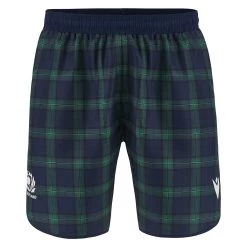 MACRON Scotland Mens Training Swimming Shorts - Tartan 2024