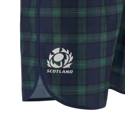 MACRON Scotland Mens Training Swimming Shorts - Tartan 2024 -Rugby Apparel 58575031 03