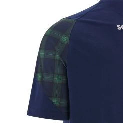 MACRON Scotland Mens Travel Polycotton T-Shirt - Blurple 2024 -Rugby Apparel 58575043 05