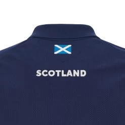 MACRON Scotland Mens Travel Poly Polo Shirt - Blurple 2024 9 MACRON Scotland Mens Travel Poly Polo Shirt - Blurple 2024 -Rugby Apparel 58575047 04
