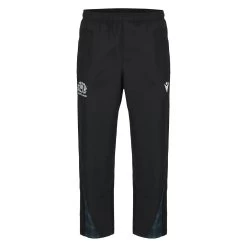 MACRON Scotland Mens Travel Track Pants - Black 2024