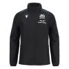 MACRON Scotland Mens Waterproof Jacket - Black 2024 -Rugby Apparel 58575059