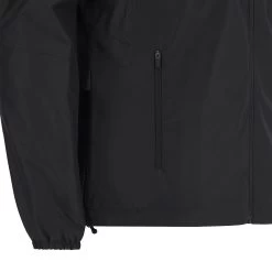 MACRON Scotland Mens Waterproof Jacket - Black 2024 -Rugby Apparel 58575059 05