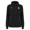 MACRON Scotland Womens Travel Full Zip Hoodie - Black 2024 1 MACRON Scotland Womens Travel Full Zip Hoodie - Black 2024 -Rugby Apparel 58575070