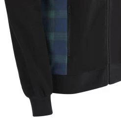 MACRON Scotland Womens Travel Full Zip Hoodie - Black 2024 -Rugby Apparel 58575070 04