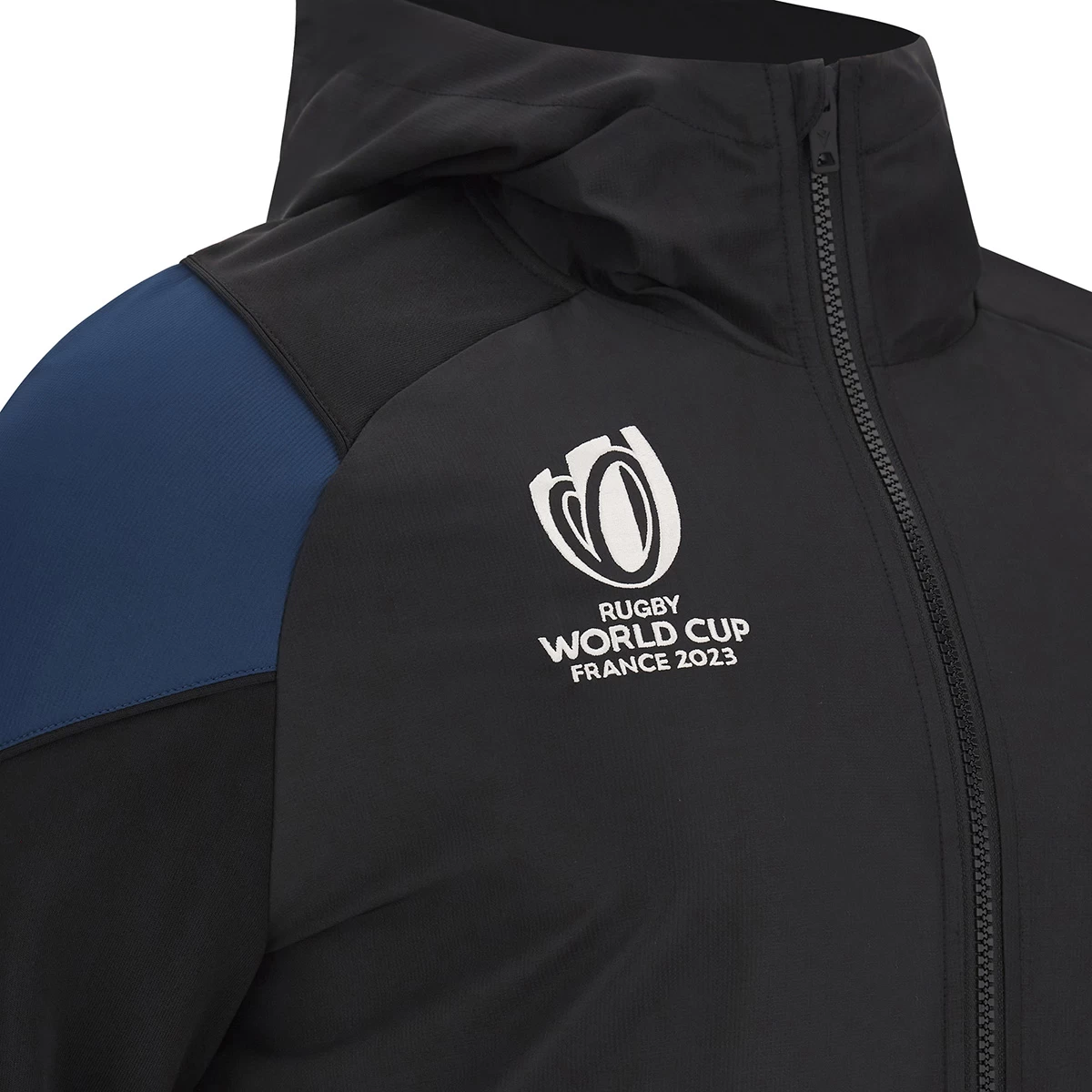MACRON Scotland Mens Rugby World Cup 2023 Travel Full Zip Hoodie 5 MACRON Scotland Mens Rugby World Cup 2023 Travel Full Zip Hoodie - Image 4