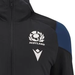 MACRON Scotland Kids Rugby World Cup 2023 Travel Full Zip Hoodie -Rugby Apparel 58575126 03