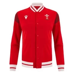 MACRON Wales Mens Anthem Jacket - Red 2024