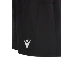 MACRON Wales Mens Training Shorts - Black 2024 -Rugby Apparel 58575180 04