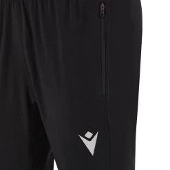 MACRON Wales Kids Training Fitted Track Pants - Black 2024 -Rugby Apparel 58575200 04