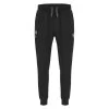 MACRON Wales Mens Travel Brushed Cotton Pants - Black 2024 -Rugby Apparel 58575209
