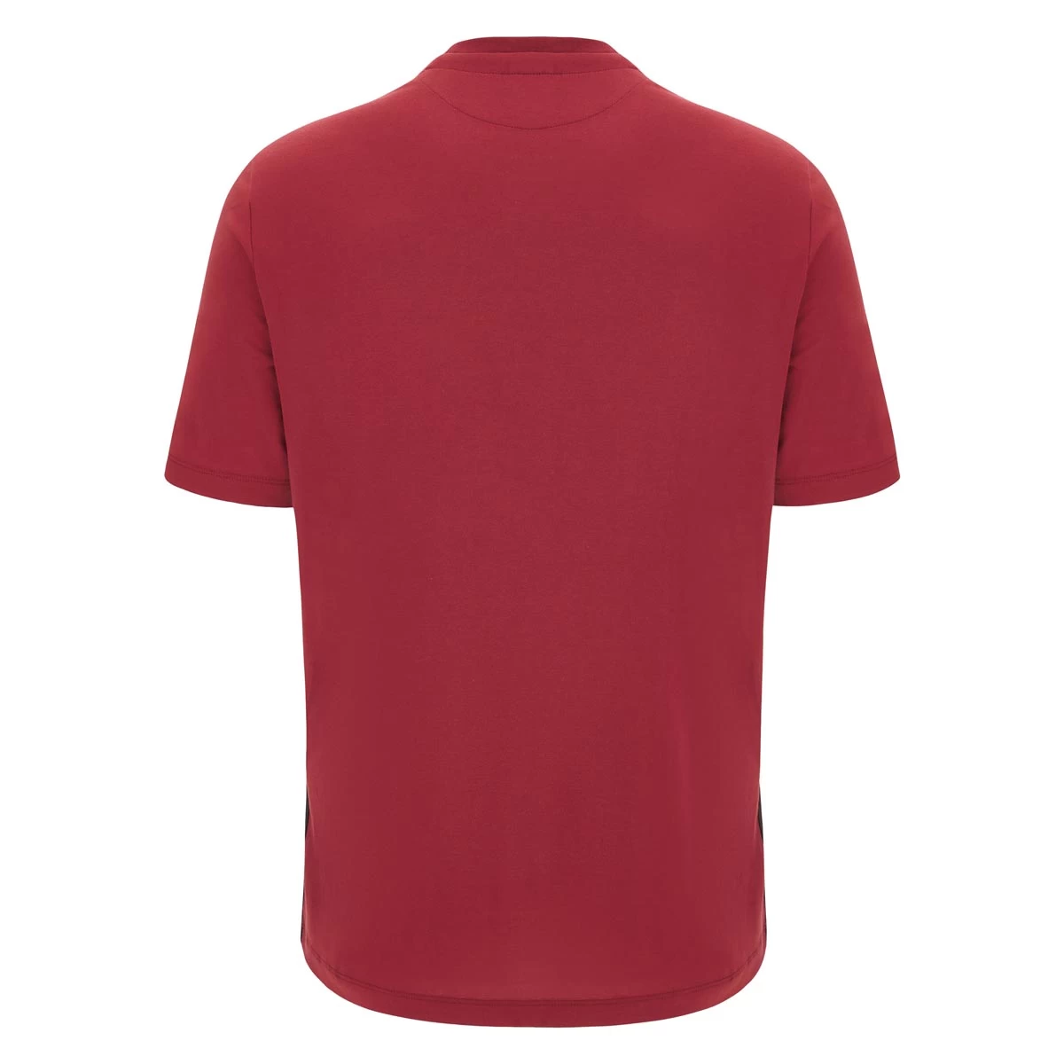 MACRON Wales Mens Travel Cotton T-Shirt - Cardinal Red 2024 4 MACRON Wales Mens Travel Cotton T-Shirt - Cardinal Red 2024 - Image 2