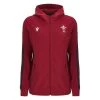 MACRON Wales Womens Full Zip Hoodie - Cardinal Red 2024 2 MACRON Wales Womens Full Zip Hoodie - Cardinal Red 2024 -Rugby Apparel 58575218