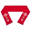 MACRON Wales Scarf - Red 2024 -Rugby Apparel 58575241