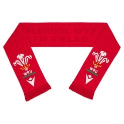 MACRON Wales Scarf - Red 2024