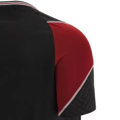 MACRON Wales Mens Rugby World Cup 2023 Training Gym T-Shirt - Black -Rugby Apparel 58575253 05