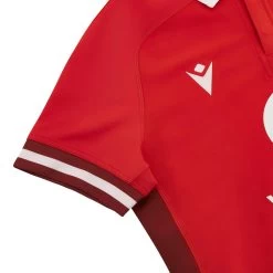 MACRON Wales Mens Bodyfit Home Rugby Shirt - Short Sleeve 2024 11 MACRON Wales Mens Bodyfit Home Rugby Shirt - Short Sleeve 2024 -Rugby Apparel 58575327 05
