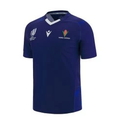 MACRON Samoa Kids Rugby World Cup 2023 Home Rugby Shirt - Short Sleeve