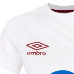 UMBRO England Womens Home Rugby Shirt - Short Sleeve 2024 -Rugby Apparel 98516u logo