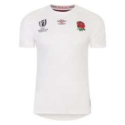 UMBRO England Mens Rugby World Cup 2023 Pro Home Rugby Shirt